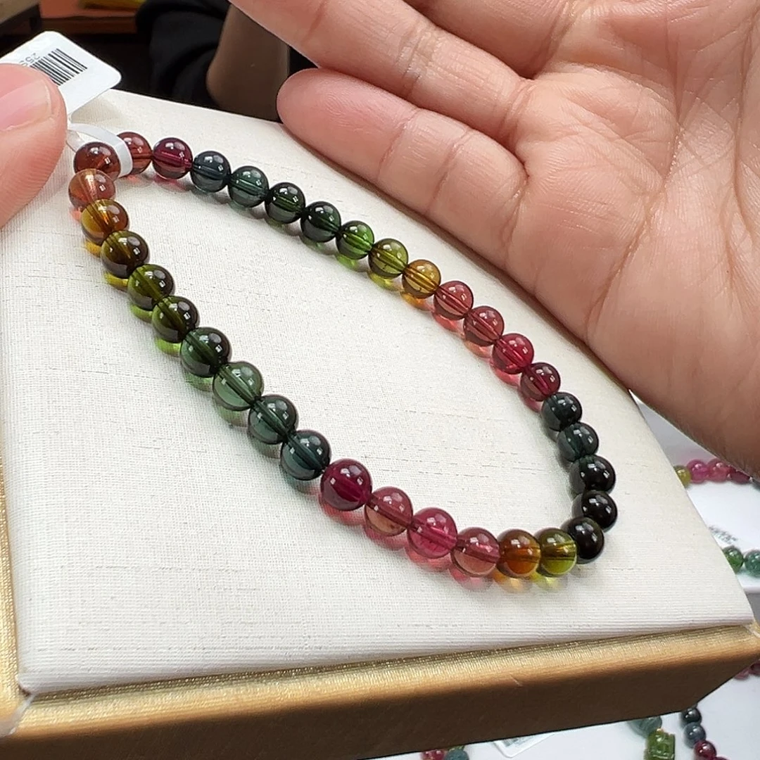 未镶嵌碧玺手串5.8mmmmmmmmmmm