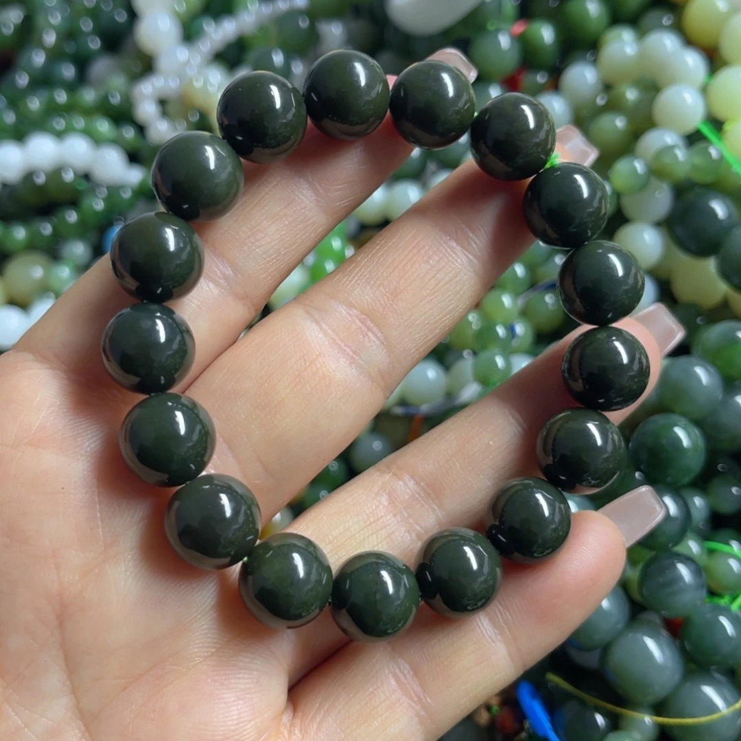 和田玉手链未镶嵌