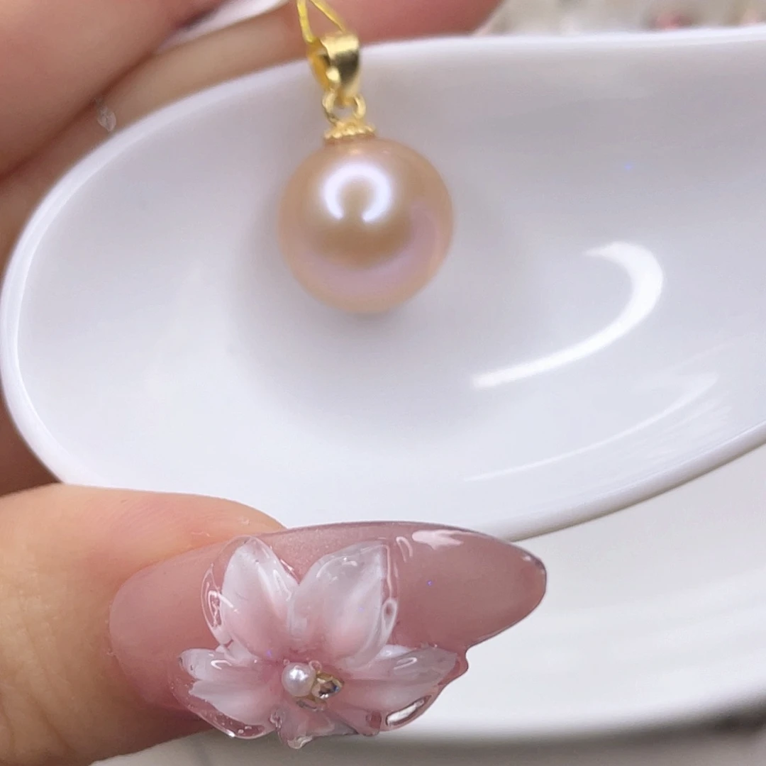 淡水珍珠未镶嵌吊坠(赠链)