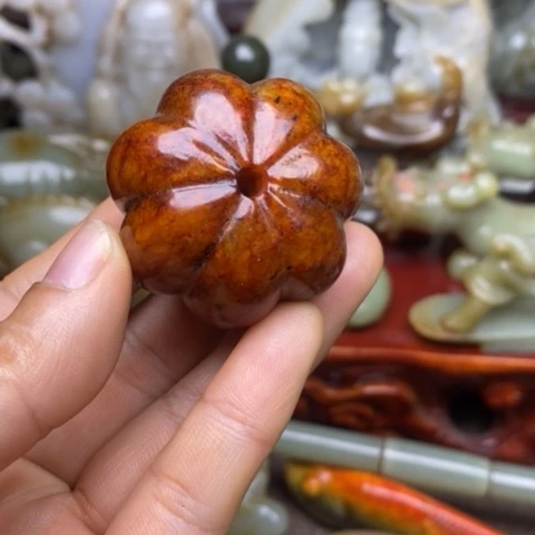 和田玉挂件把件摆件未镶嵌馨****y