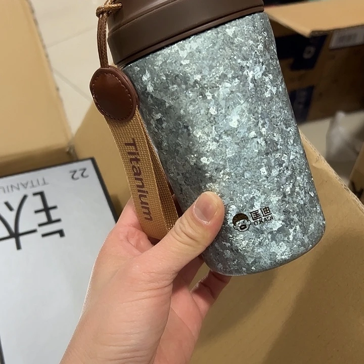 匡迪 420-5933钛杯  蓝 咖啡