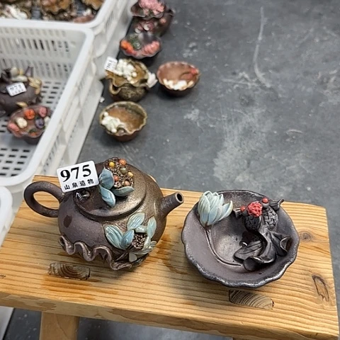 山泉造物手工制作柴烧975一套
