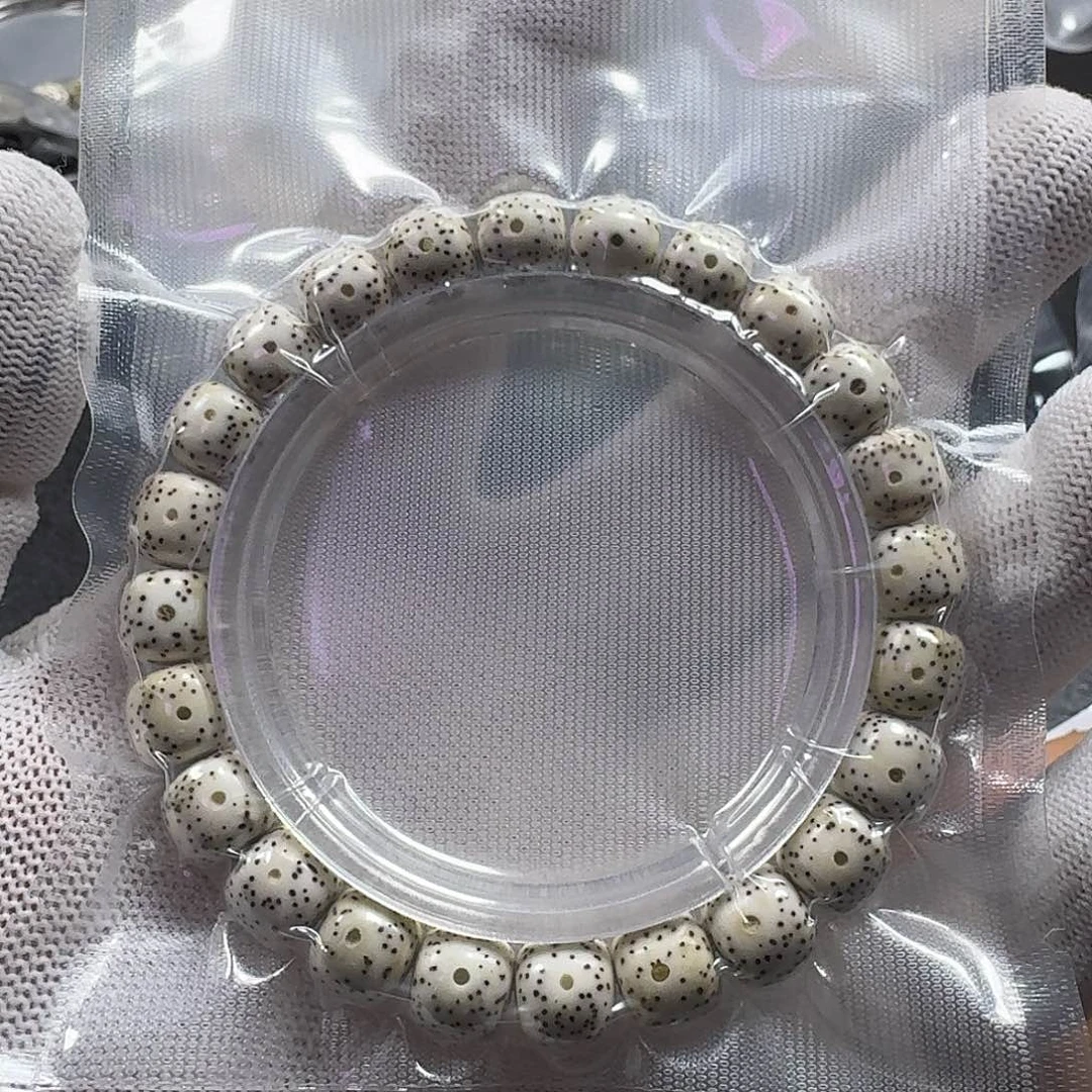 星月菩提手串10*9原生态（氧化走色）