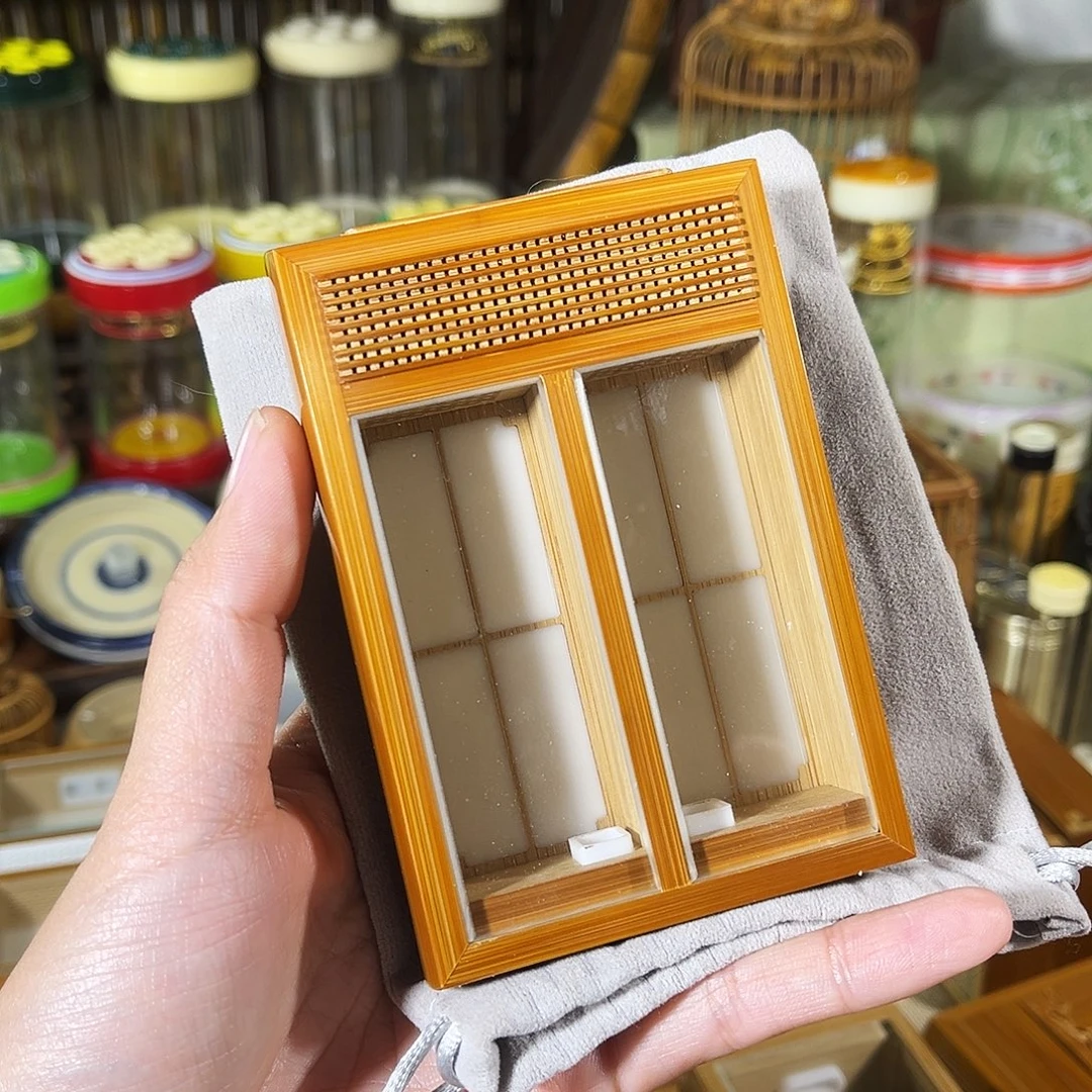 蟋蟀毛字款竹蛉盒+布套