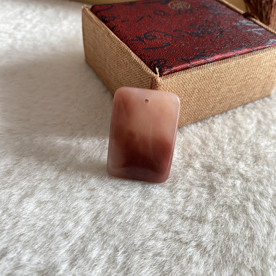 36mm精品桃花酿无事牌平安无事复古百搭精美吊坠