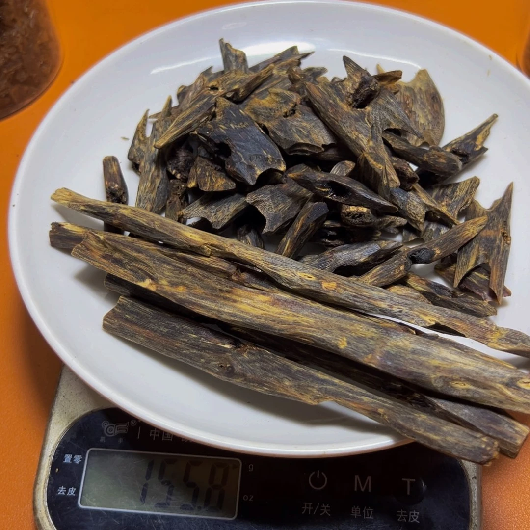 手把件沉香鱼*高品质块料