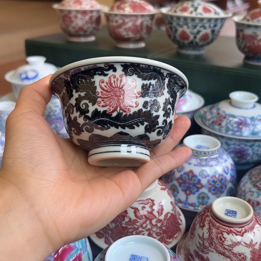 H正绎堂凤尾花大压手