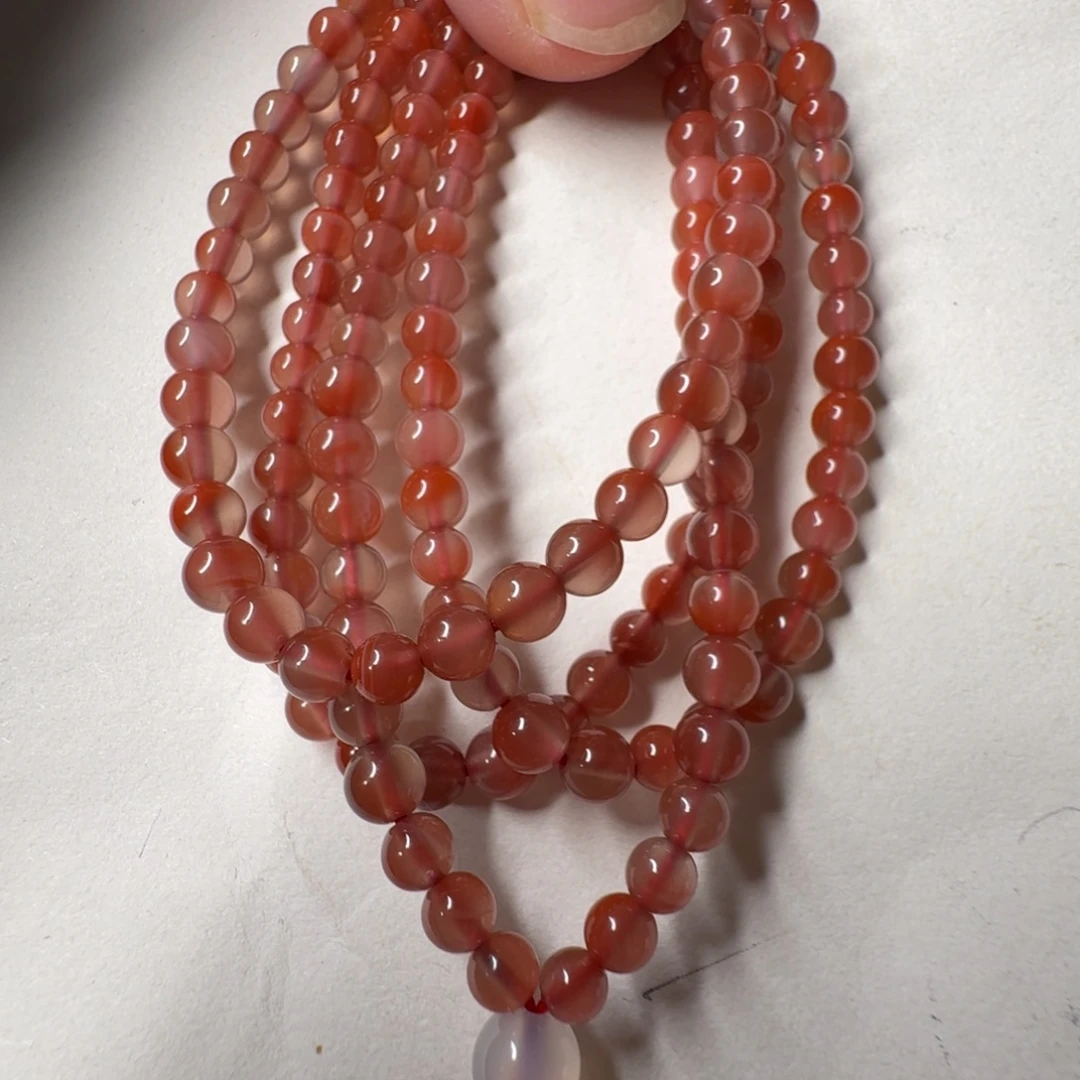 南红玛瑙未镶嵌手串