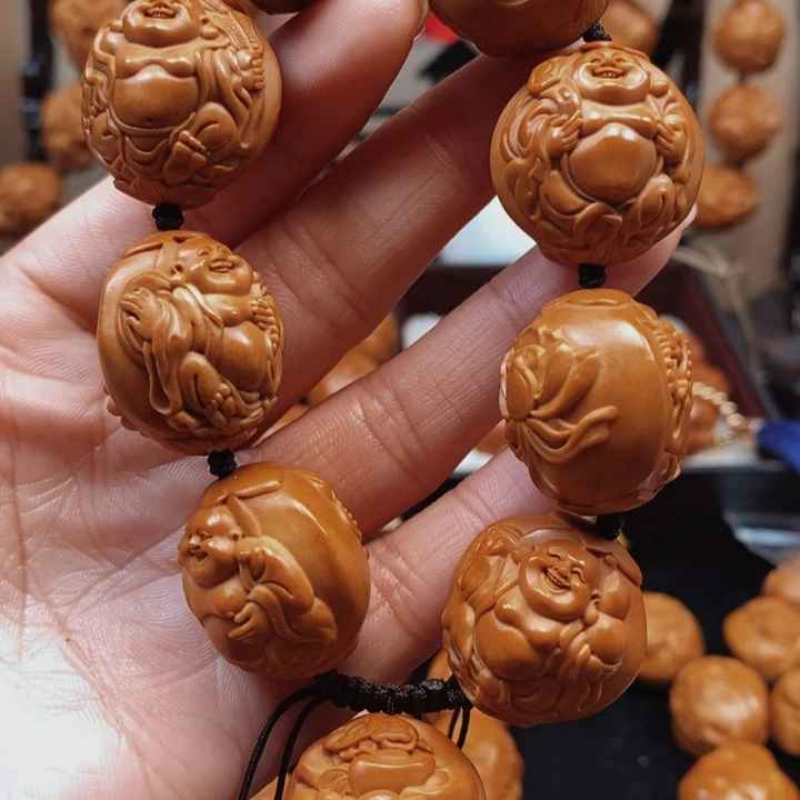 橄榄核手串/手链手工弥勒2.3