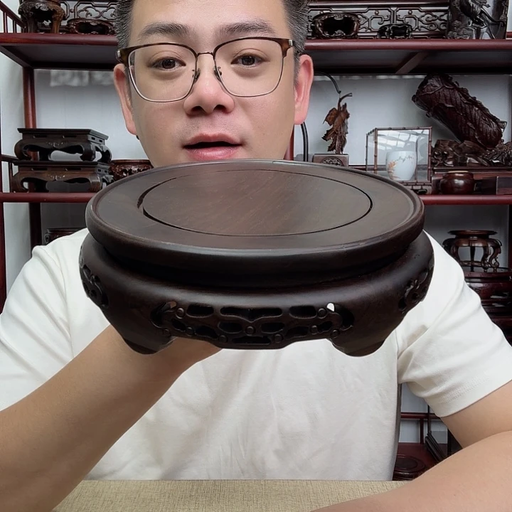 黑檀木工艺品底座