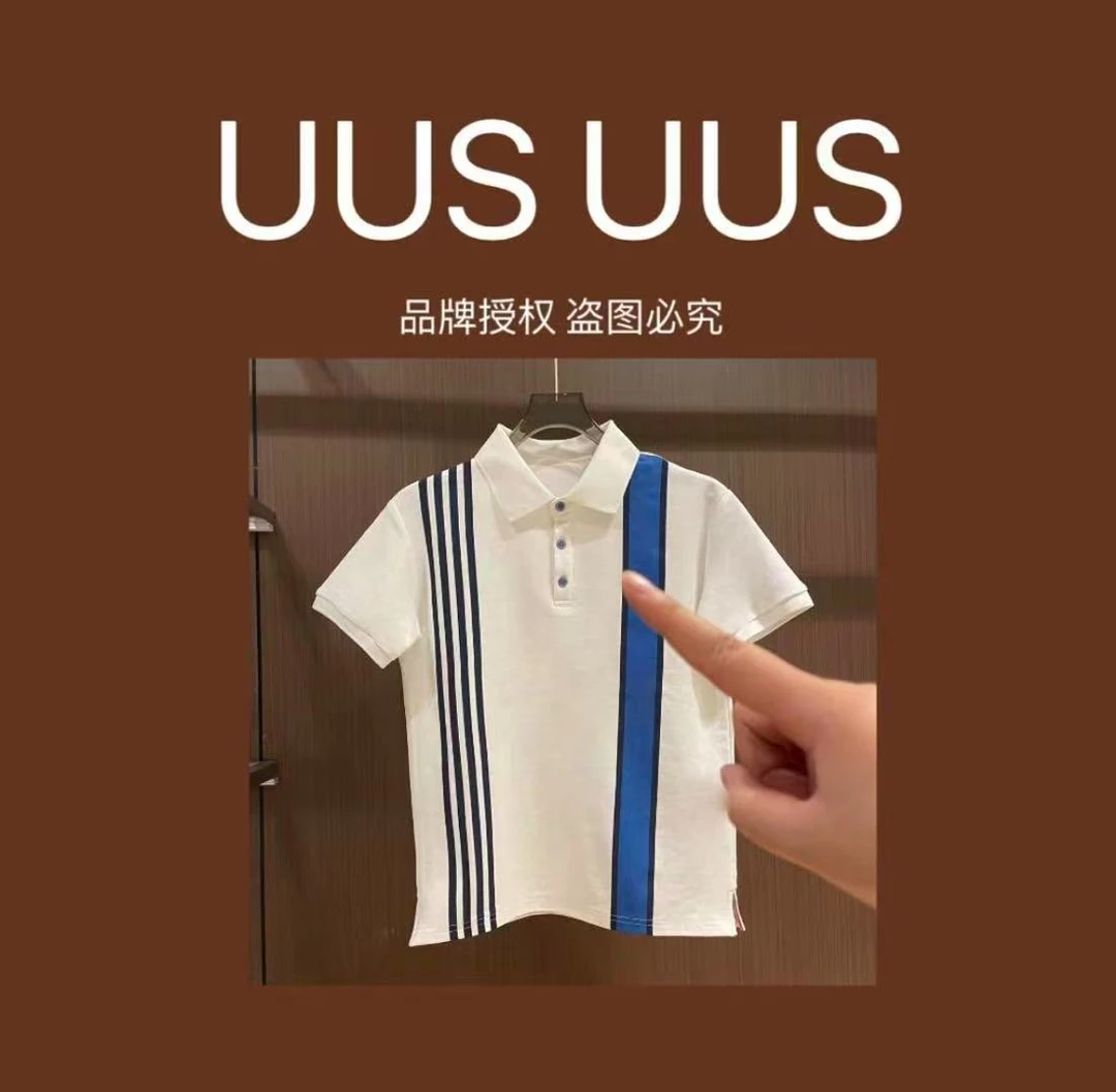 M4-XL-342款时尚百搭短袖polo衫6.291