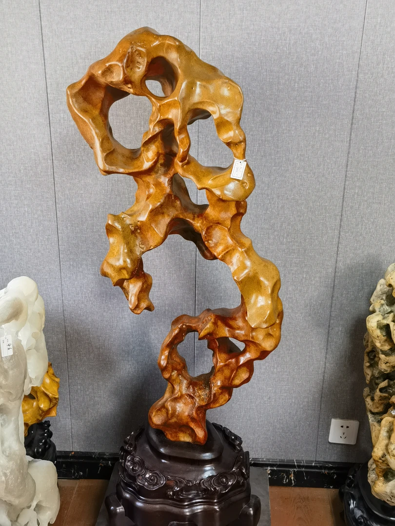 精品新中式摆件老料