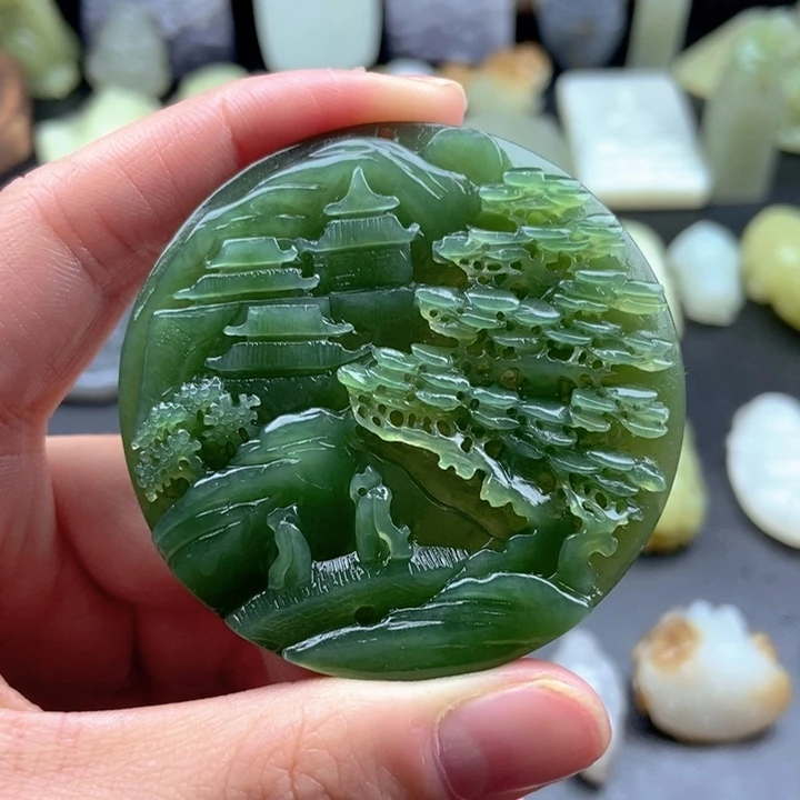 未镶嵌和田玉挂件