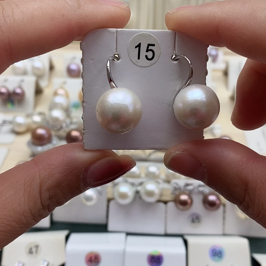 淡水珍珠颈饰银S925镶嵌