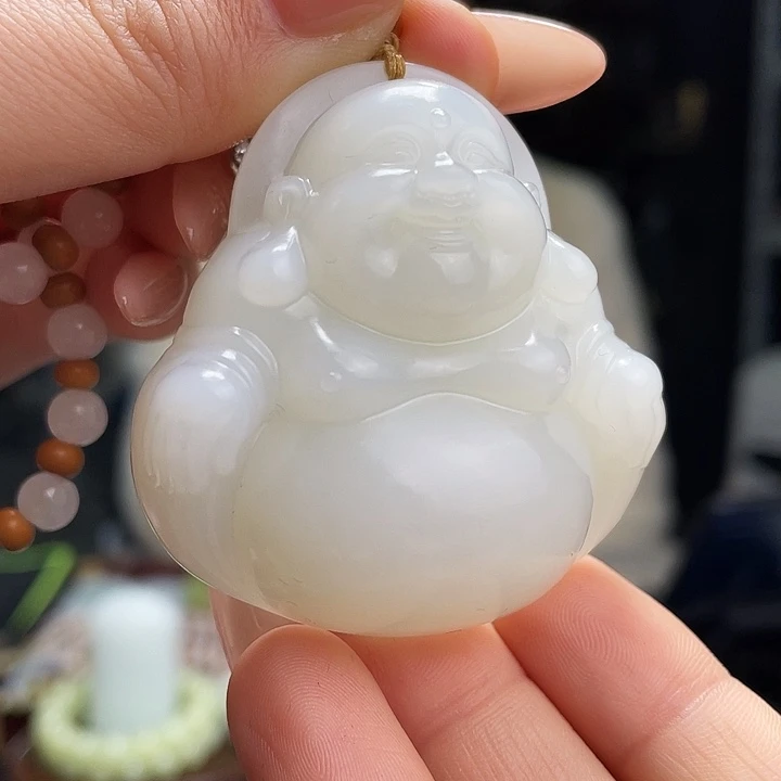 和田玉挂件未镶嵌定制发货