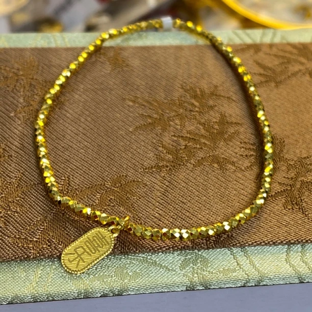 【莹莹专享】足金999 卡2蹦迪 平安牌 2.05 CP  纳金添喜 91954