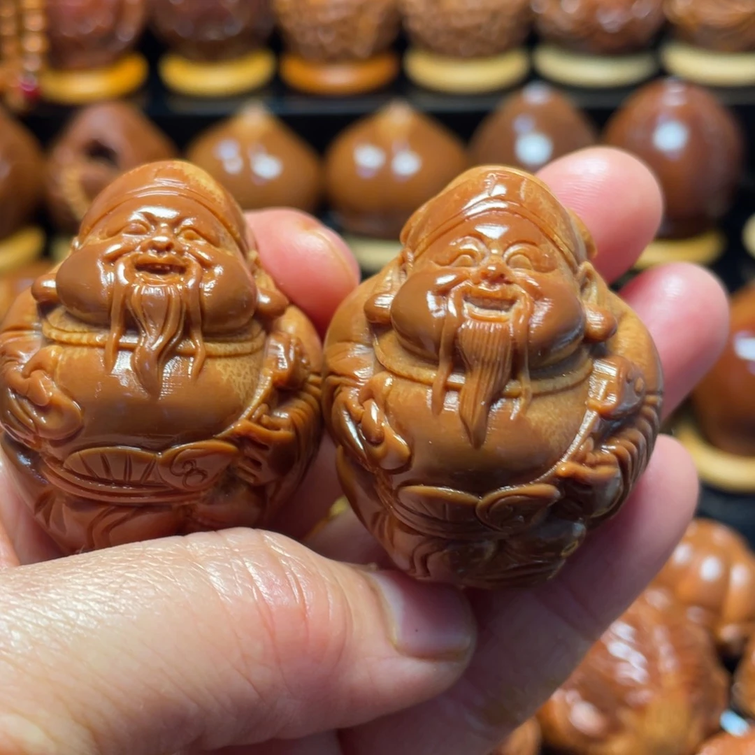 橄榄核手串/手链财神一对，88