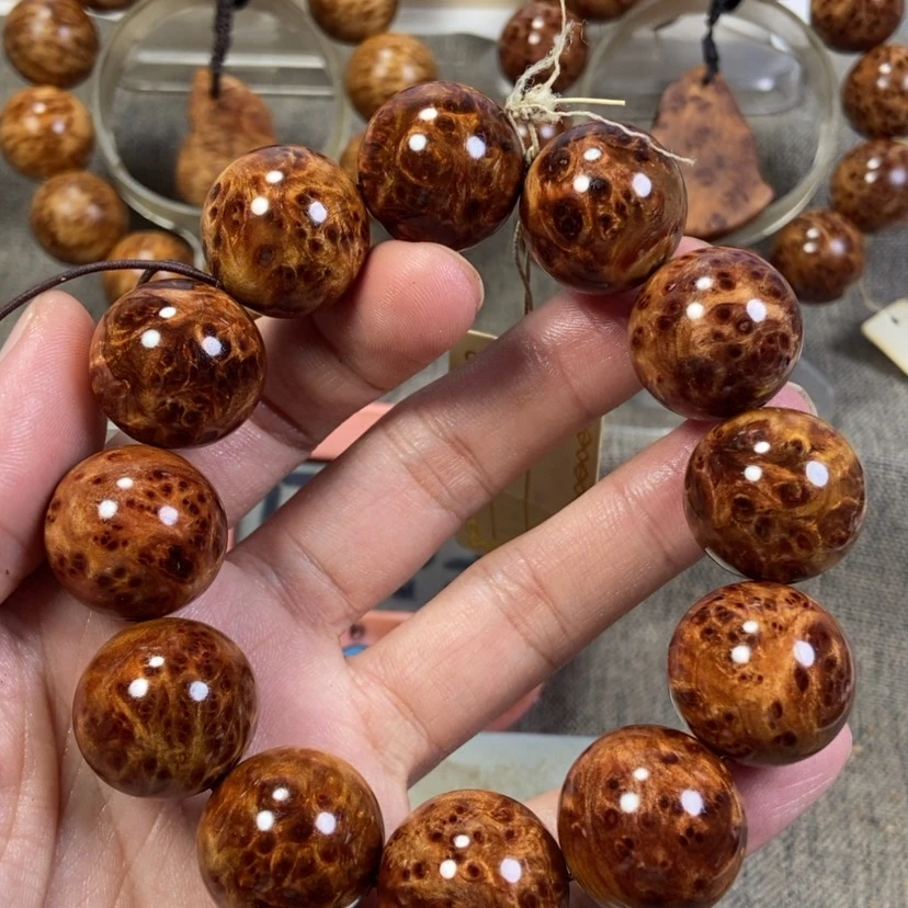 【闪购商品】柏木（崖柏）手串/手链文*