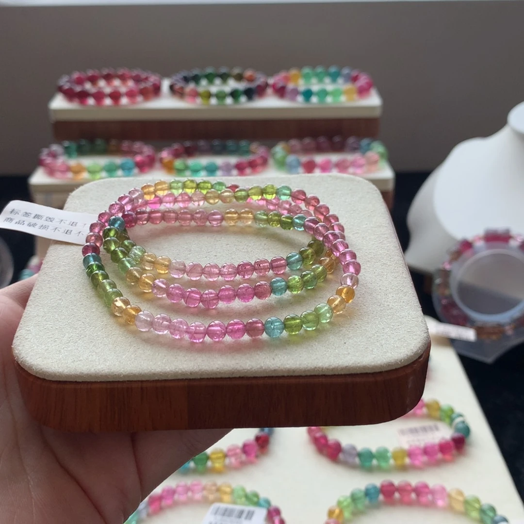 未镶嵌手链碧玺碧玺