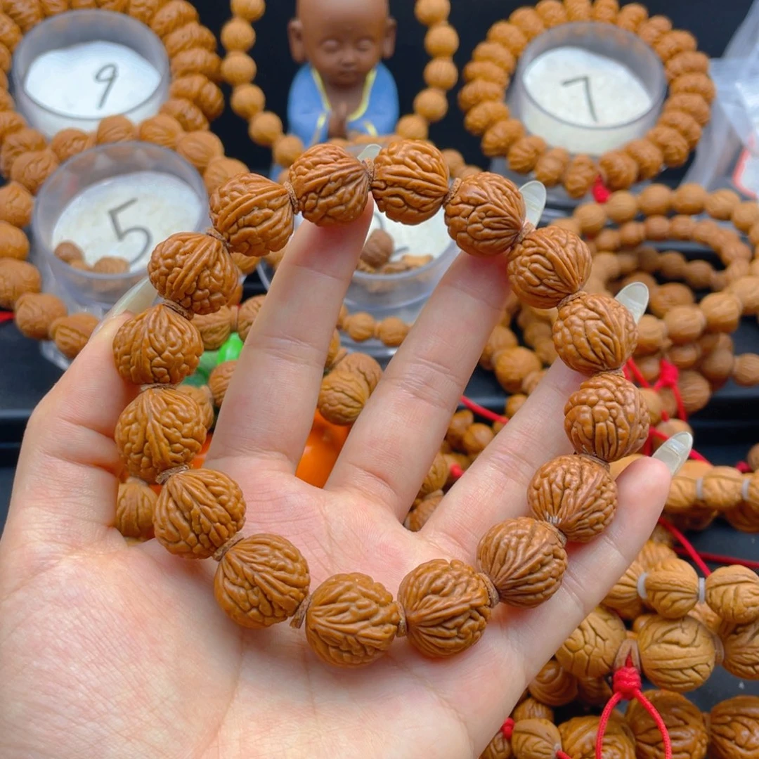 桃核手串荔枝纹1.7 杜杜杜1