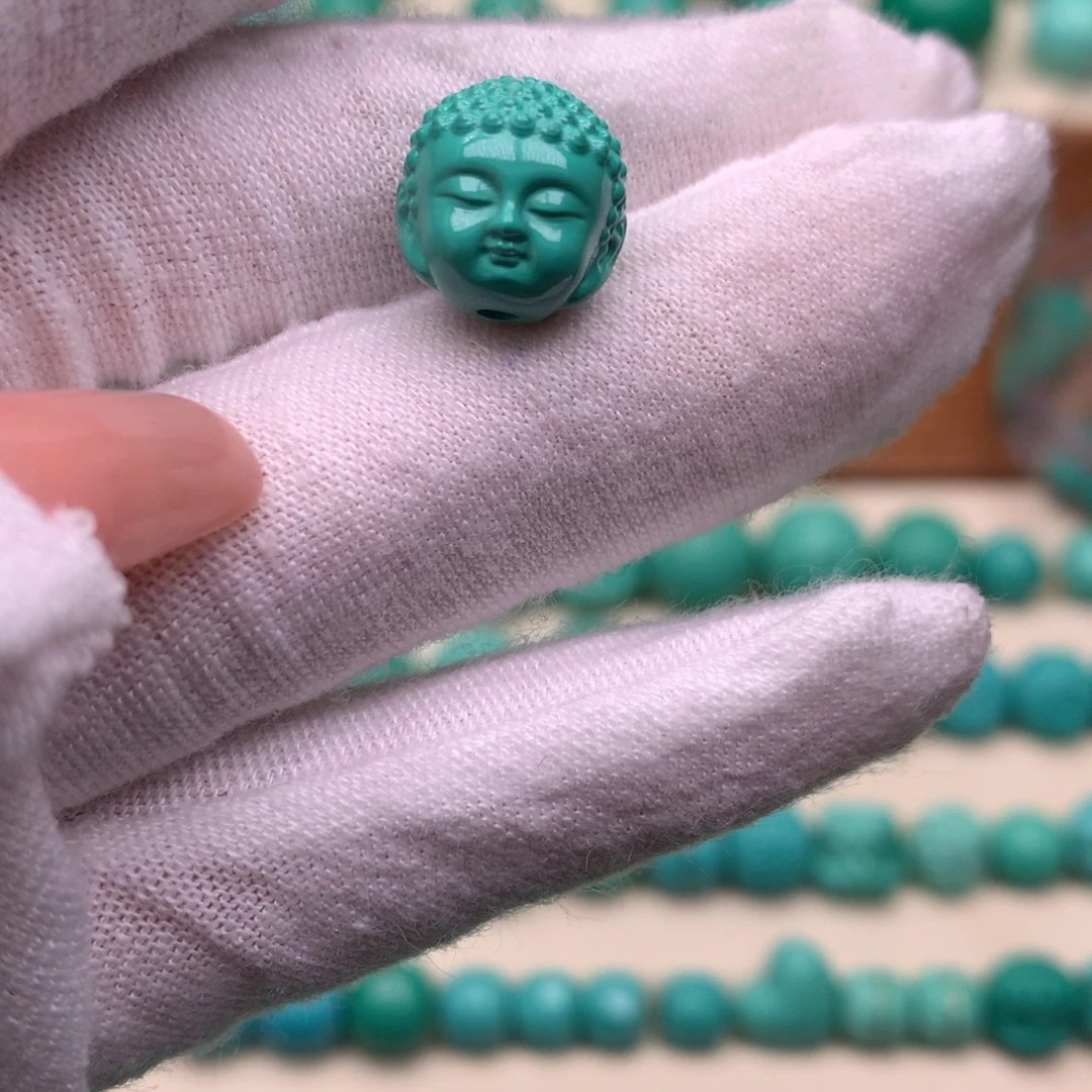 手工精工雕刻宝宝佛头11+