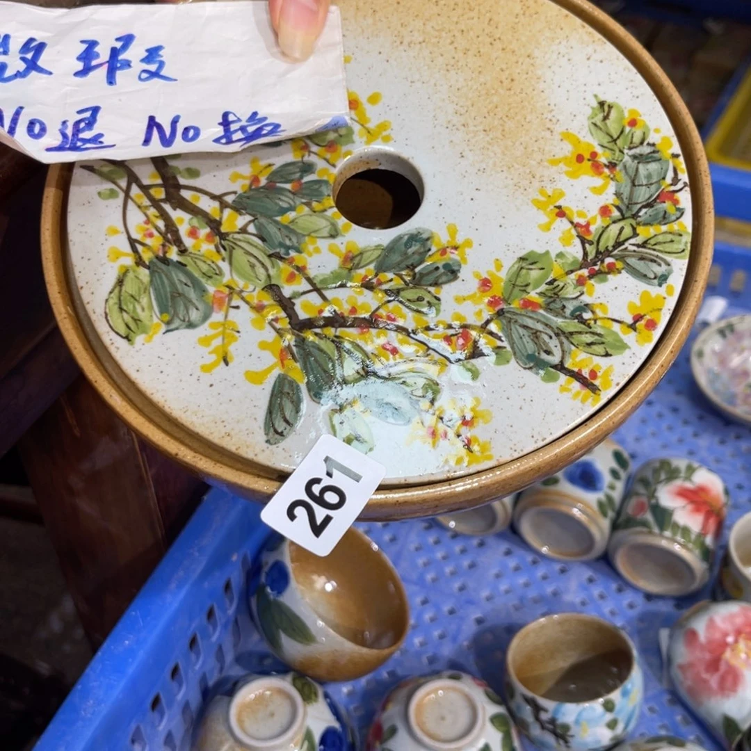*****壶素浅陶瓷手工手绘