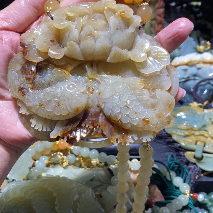 岫玉岫玉吊坠未镶嵌