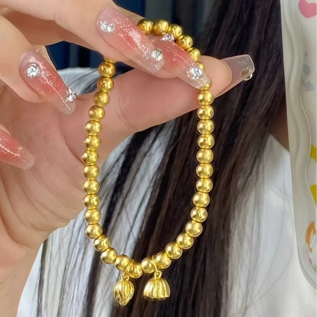 【粉丝专属】新款两世欢手链荷花莲蓬气质送礼物轻奢个性女时尚