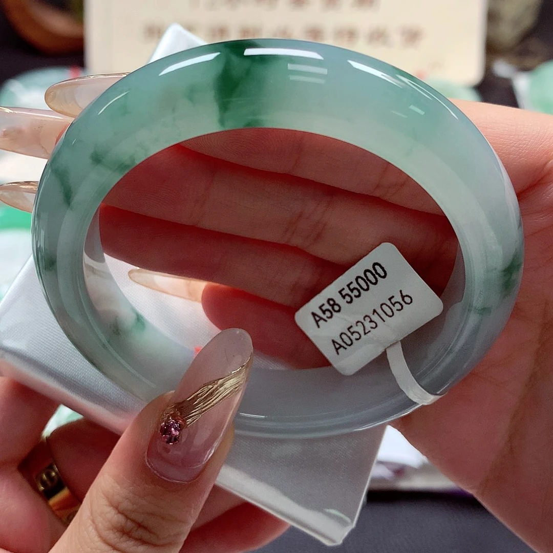 翡翠手镯未镶嵌22（33号）