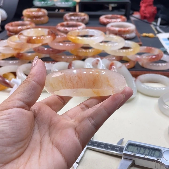 硅胶纯铜56纯天然手镯