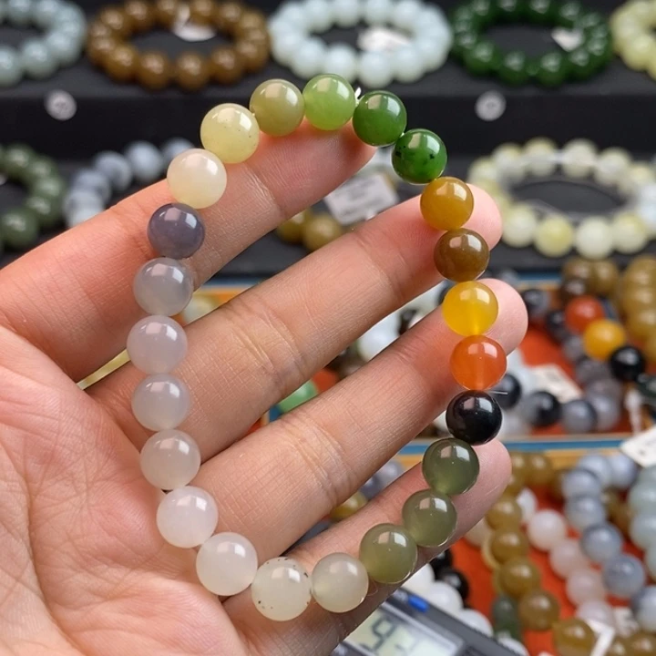 手串未镶嵌和田玉L卡8