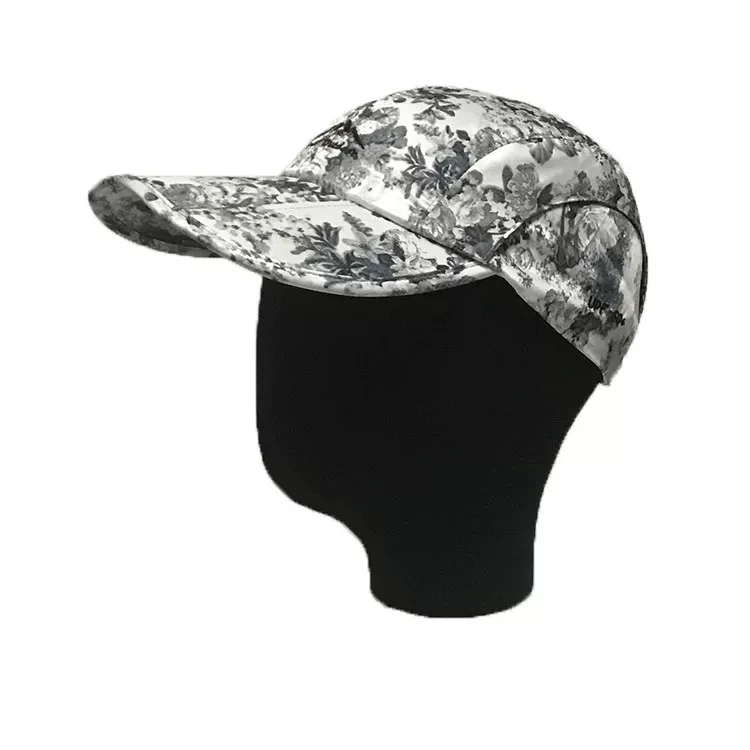 鸭舌帽夏季休闲风弯檐四季通用帽子运动帽透气户外男士速干遮阳