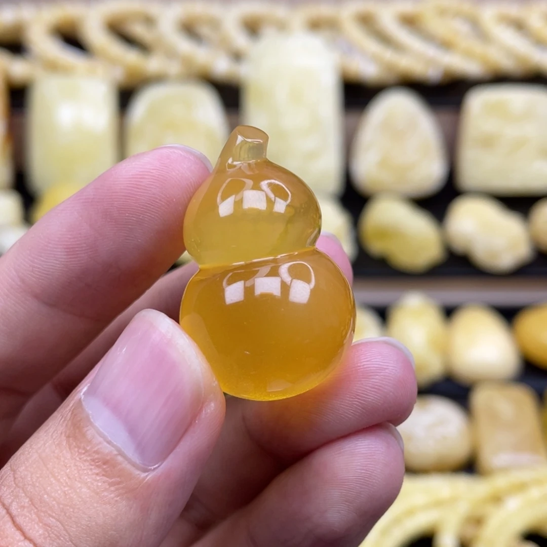 琥珀未镶嵌裸石琥珀蜜蜡