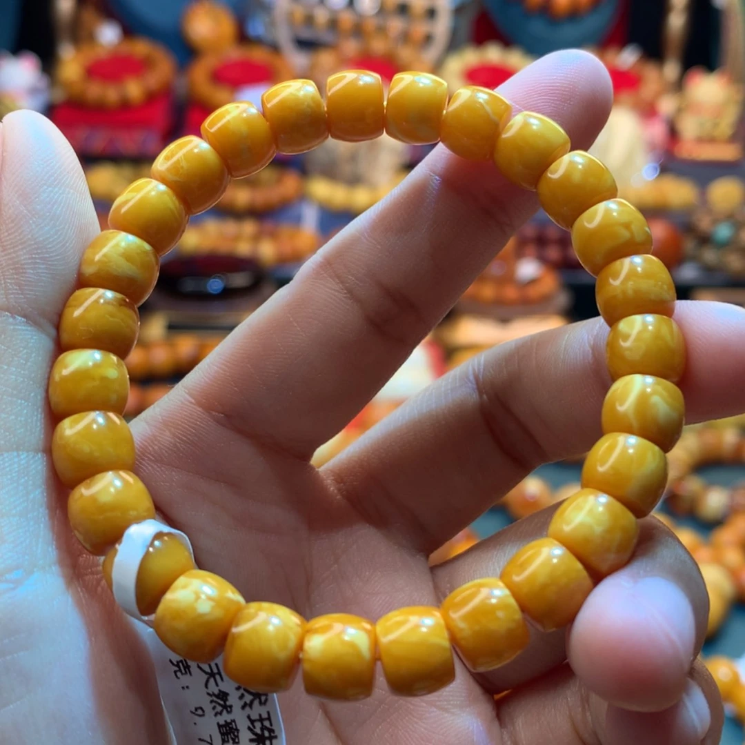 【闪购商品】蜜蜡手串未镶嵌蜜蜡手串