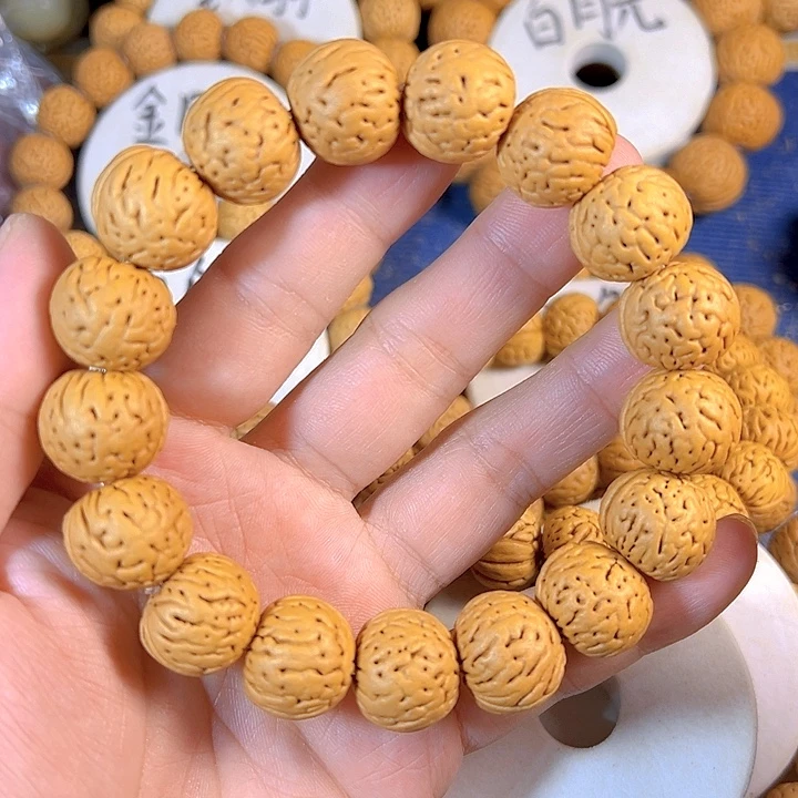 道***然桃核手串金丹桃核手串