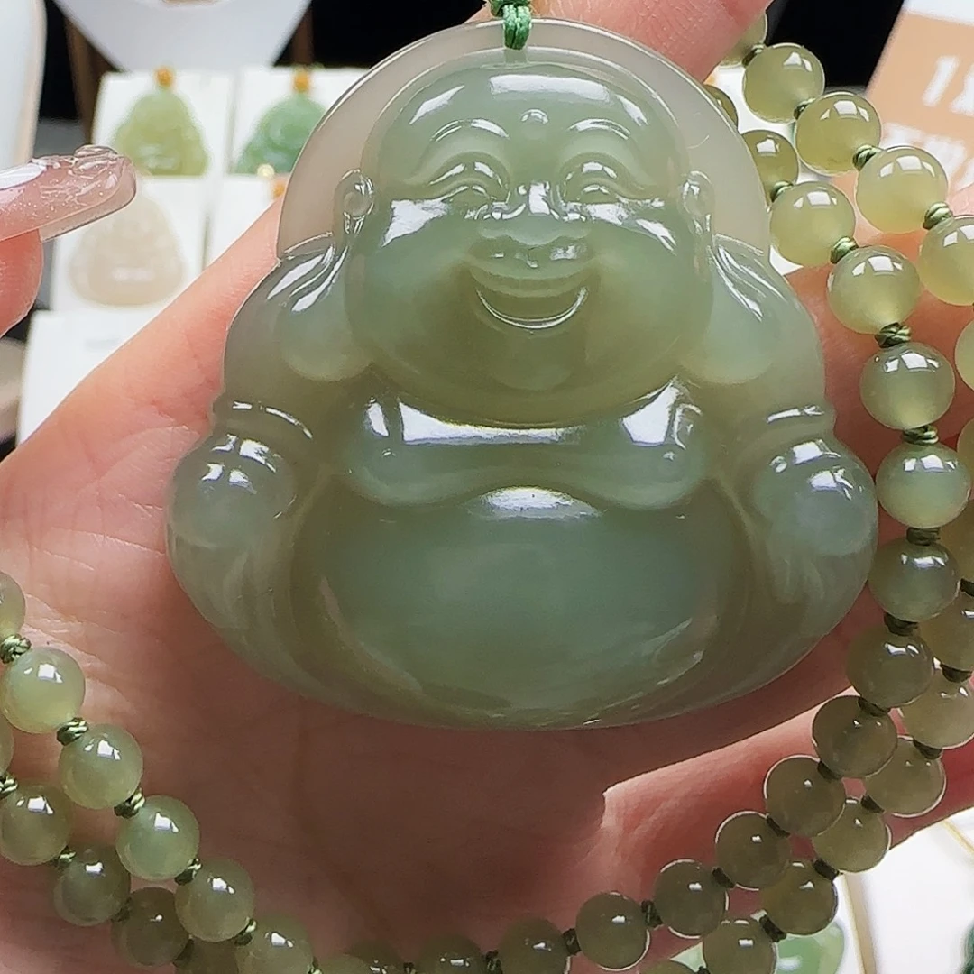 和田玉未镶嵌颈饰50