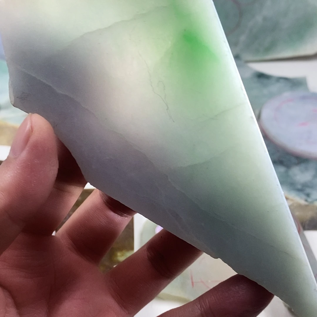 翡翠散珠天然缅甸翡翠a货26