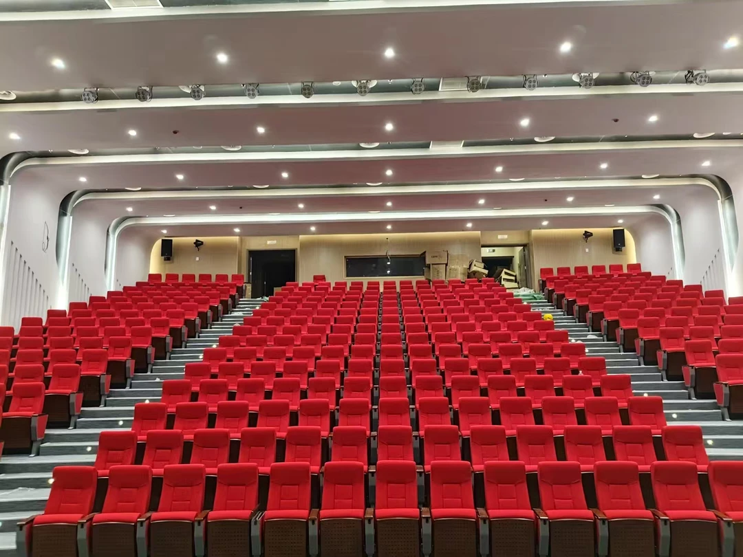 礼堂椅报告厅座椅会议室联排座椅影剧院软包多功能礼堂椅定制