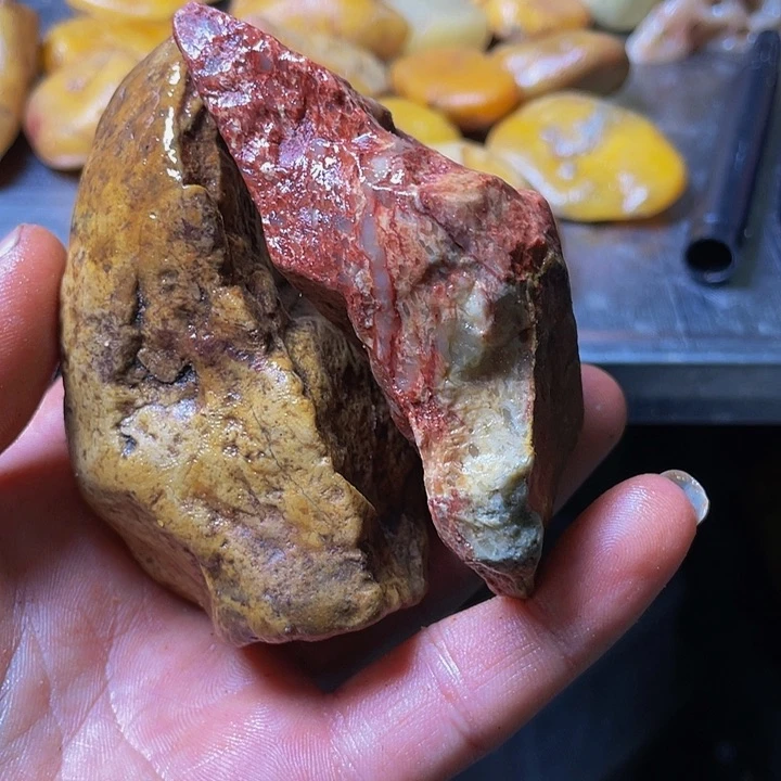 寿山石执*寿山石的制作