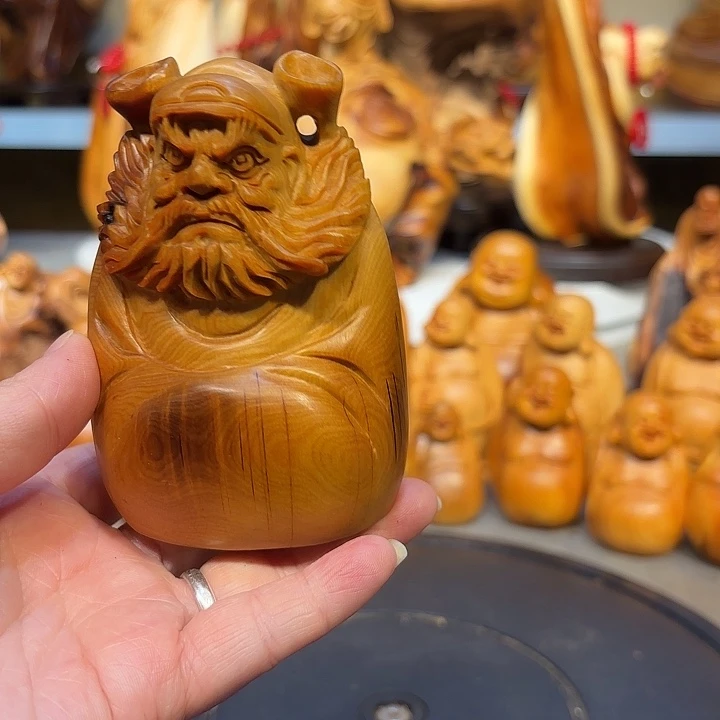 柏木太行崖柏钟馗