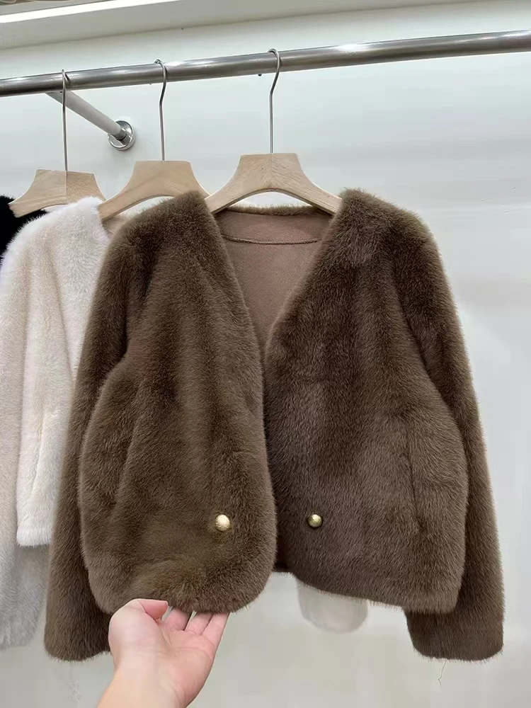 【现0808号 皮毛一体上衣】--姐妹服装2