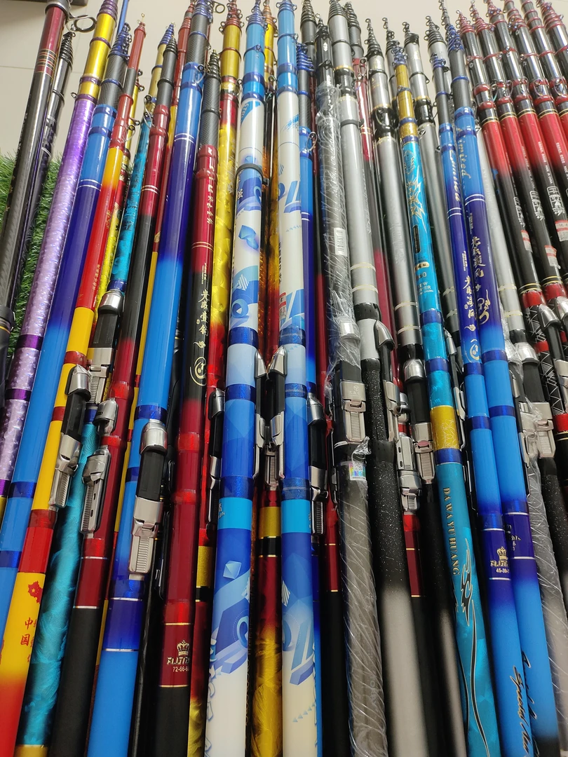 特价谷麦竿前打竿逗钓竿三定位谷麦竿不剪线高碳超轻谷麦逗钓鱼竿