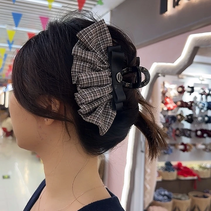 三醋酯纤维裙摆大抓夹-28