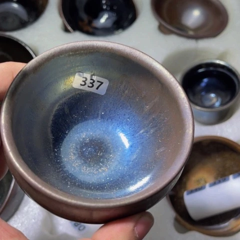 茶盏原矿原釉柴烧建盏
