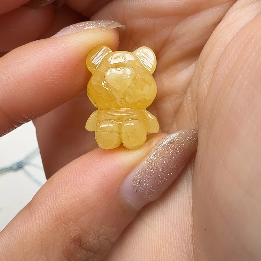 裸石琥珀未镶嵌你好