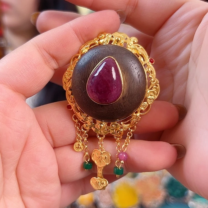 925银珐琅锦象原创设计戒指