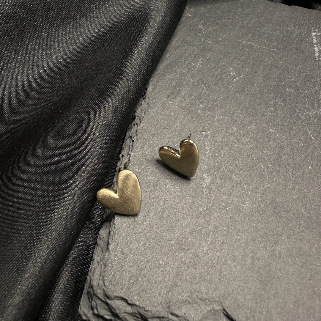 铜合金耳饰 0716 Acc-655 金色精致饰品百搭冷淡风简约小众耳饰