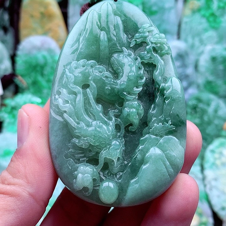 翡翠吊坠(不含链)未镶嵌