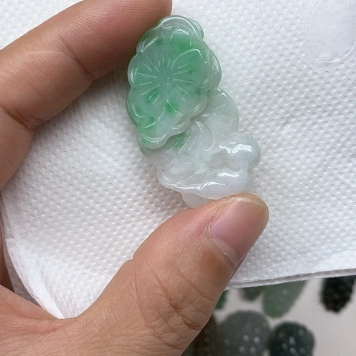 翡翠未镶嵌颈饰天然缅甸翡翠
