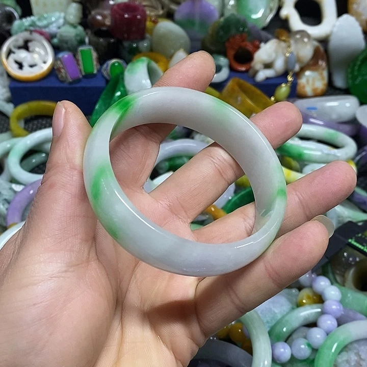 颈饰未镶嵌翡翠沐*缅甸翡翠首饰配饰